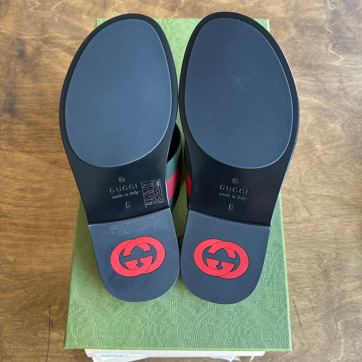 Brand New Gucci Kika Sandles Size 6