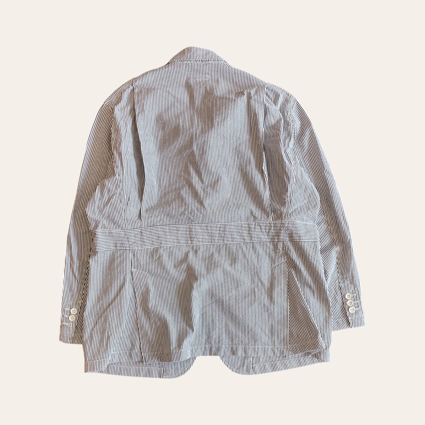 Engineered Garments 'Pinstripe' Chore Jacket Size L