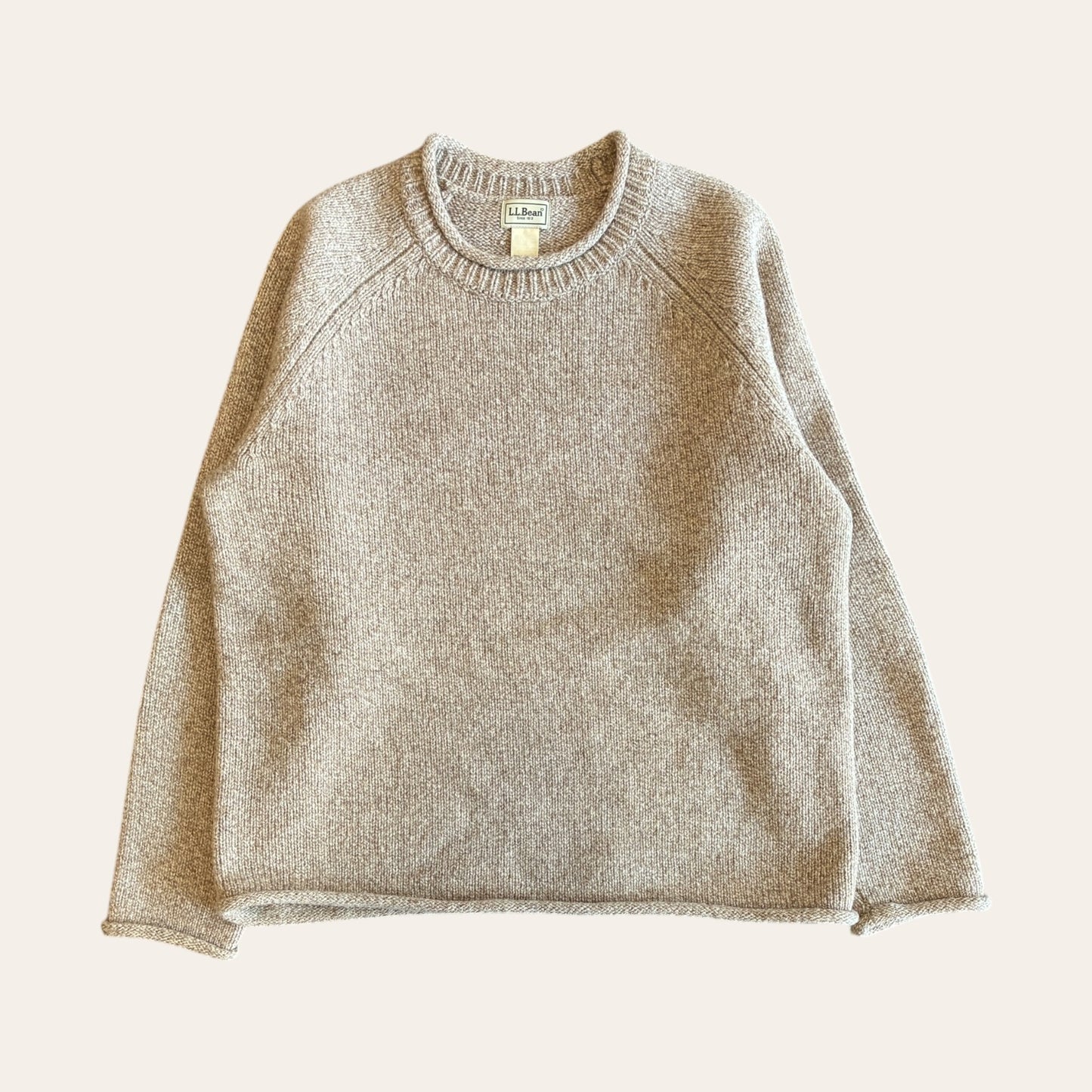LL Bean Lambwool Knit Size L