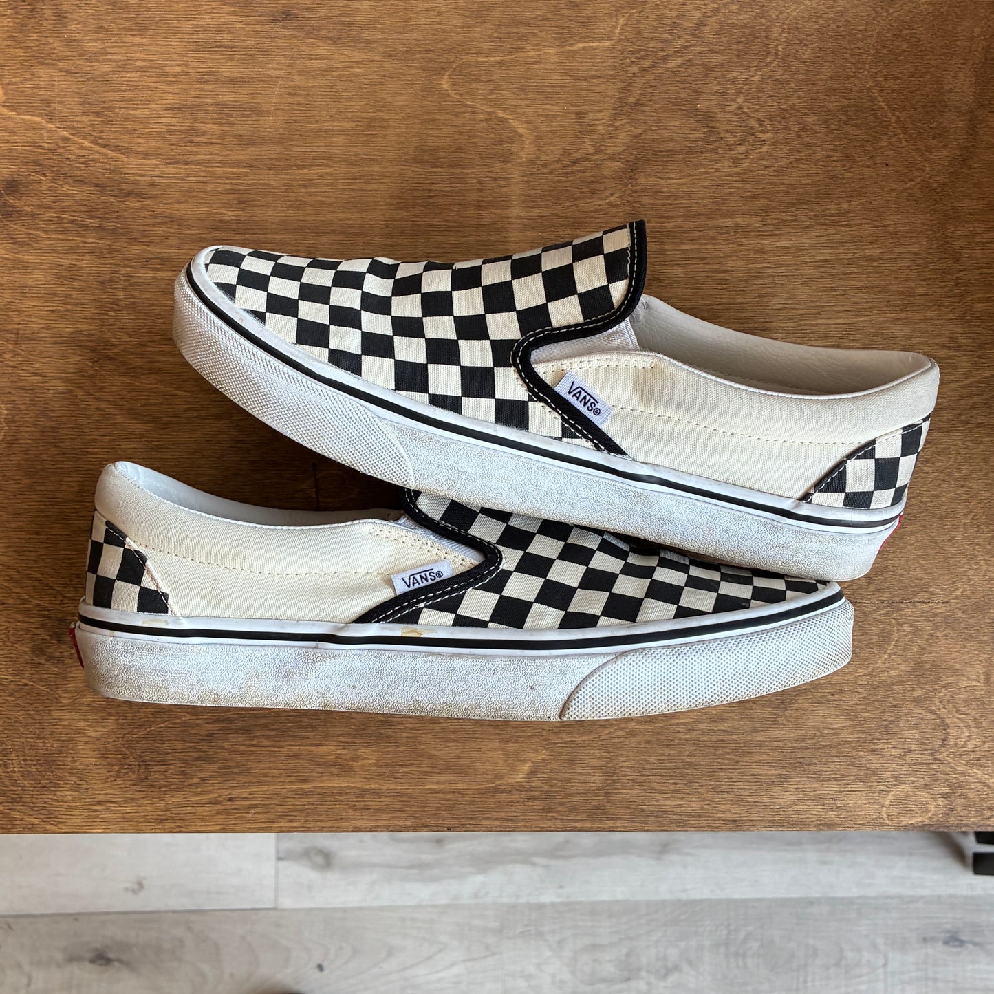 Vans Slip On Checkered Size 10
