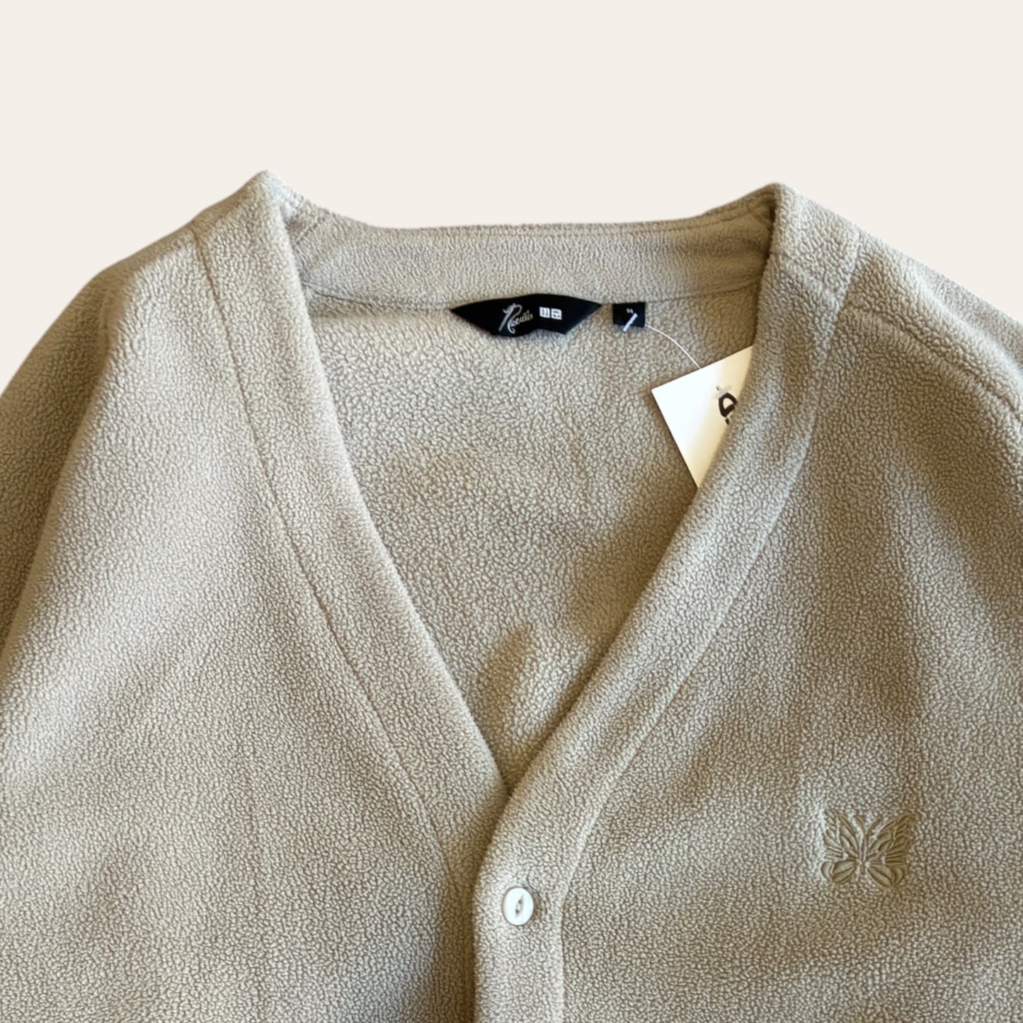 Needles x Uniqlo Fleece Cardigan Size M