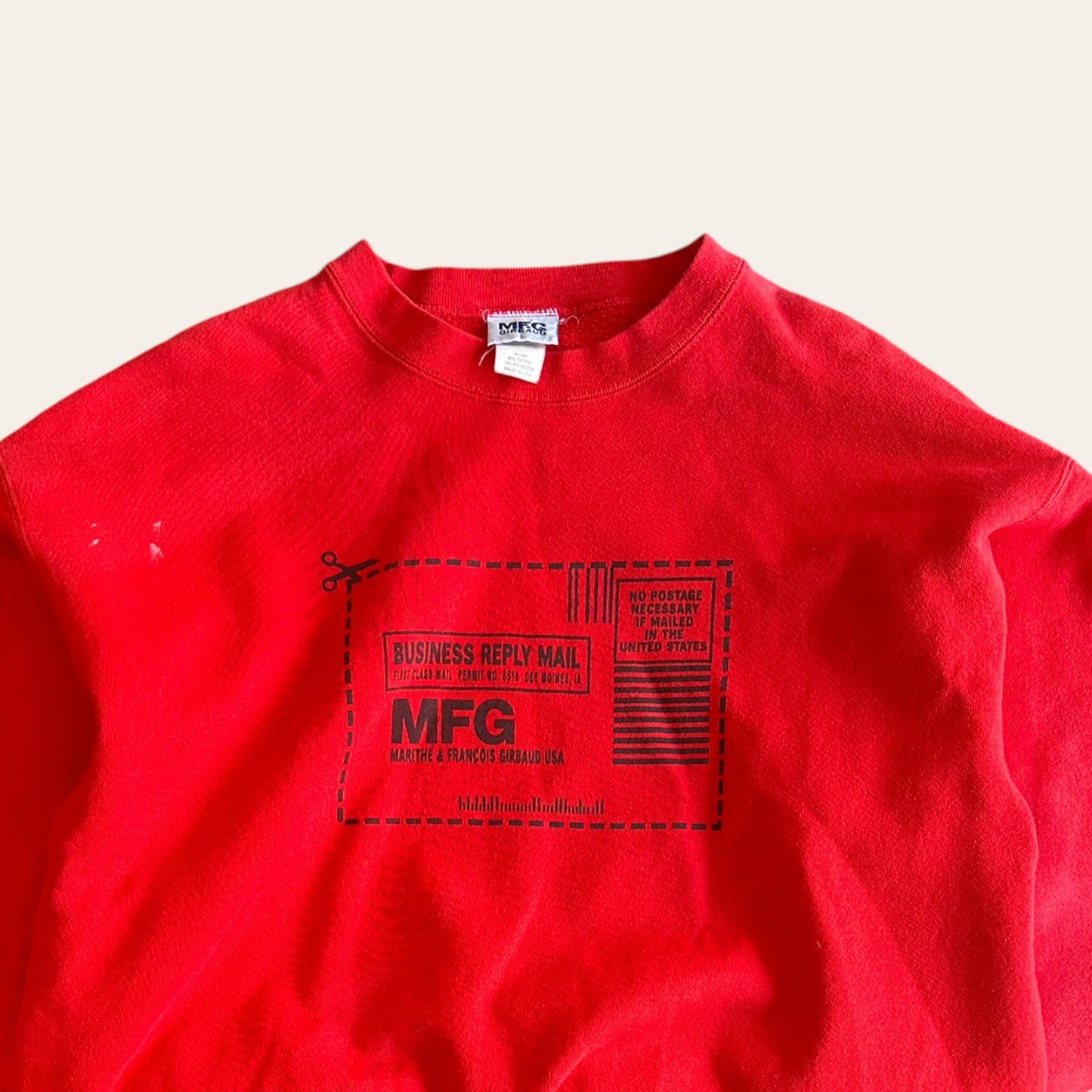 Vintage Marithe Francois Girbaud Mail Sweater Size L