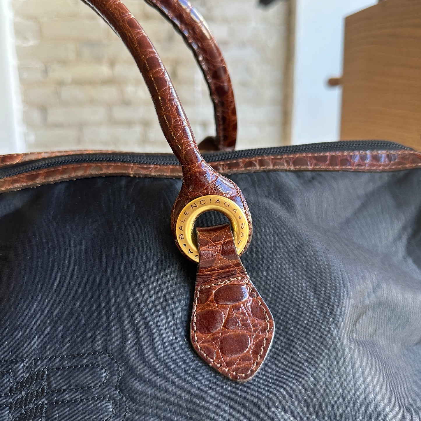 Balenciaga Nylon Duffle Bag