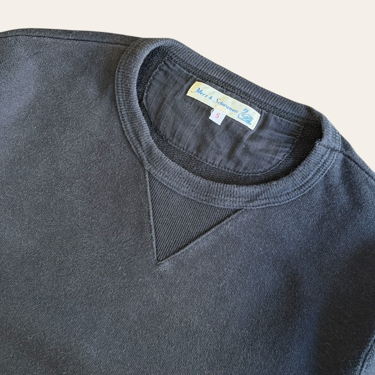 Merz b. Schwanen Black Crewneck Size 5