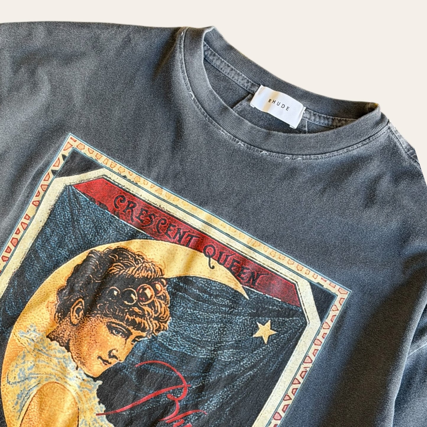 Rhude Crescent Queen Tee Size M