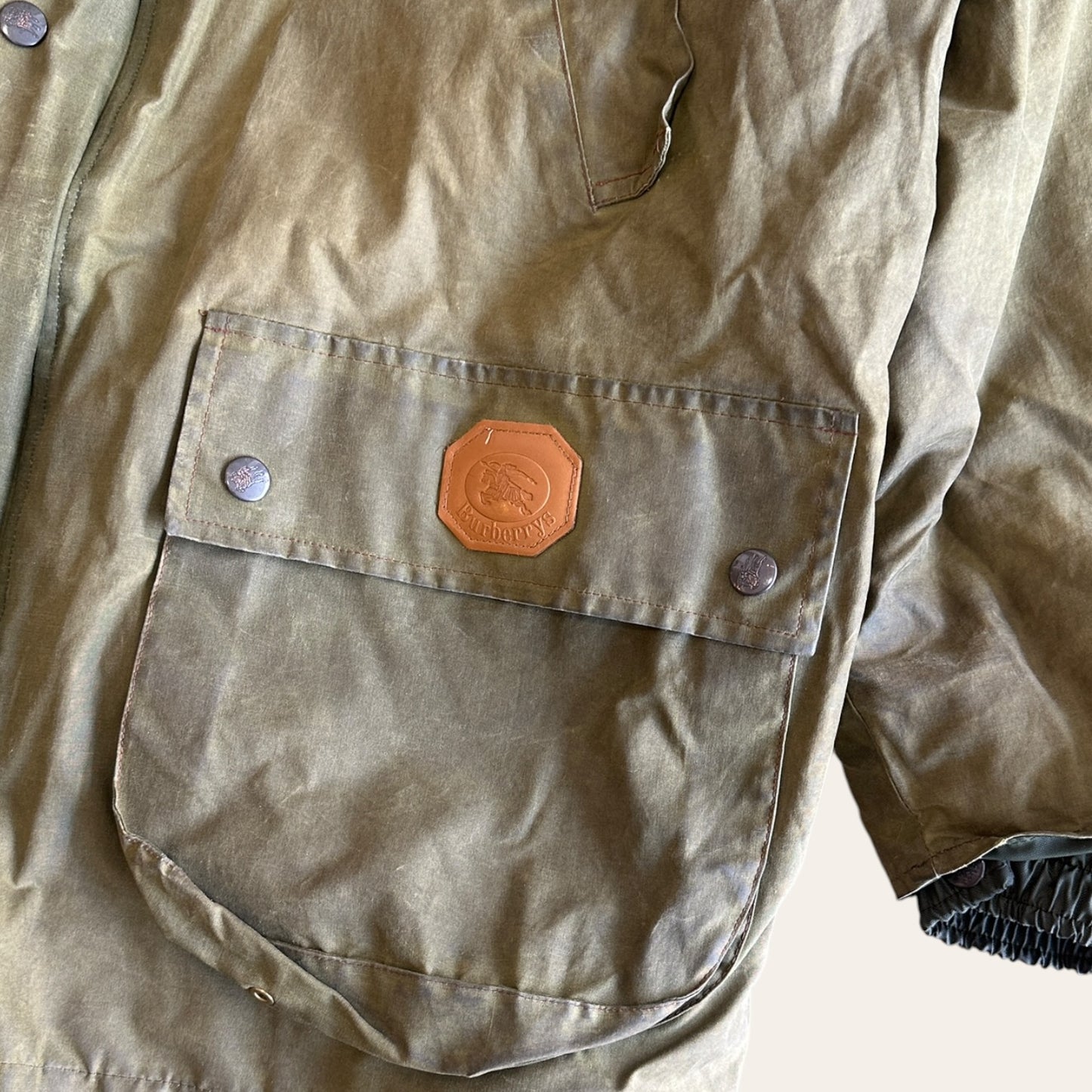 Burberry Waxed Jacket Size L