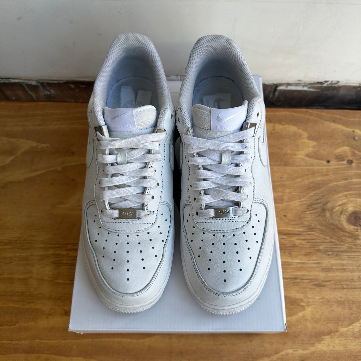 Alyx 1017 x Nike Air Force 1 "White" Size 10