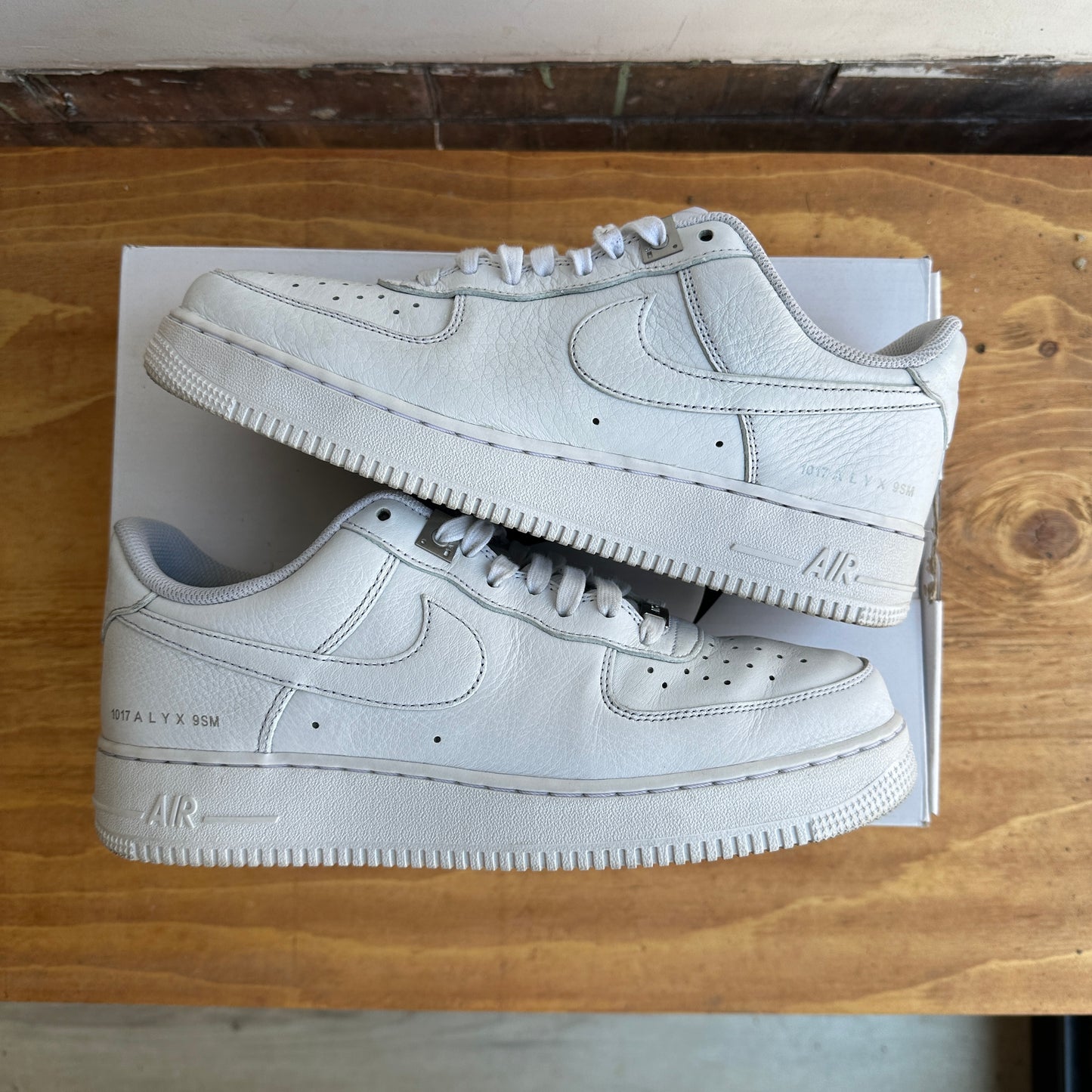 Alyx 1017 x Nike Air Force 1 "White" Size 10