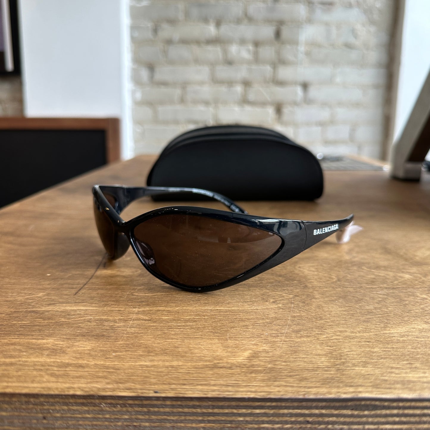 Balenciaga BB0285S Wrap Sunglasses