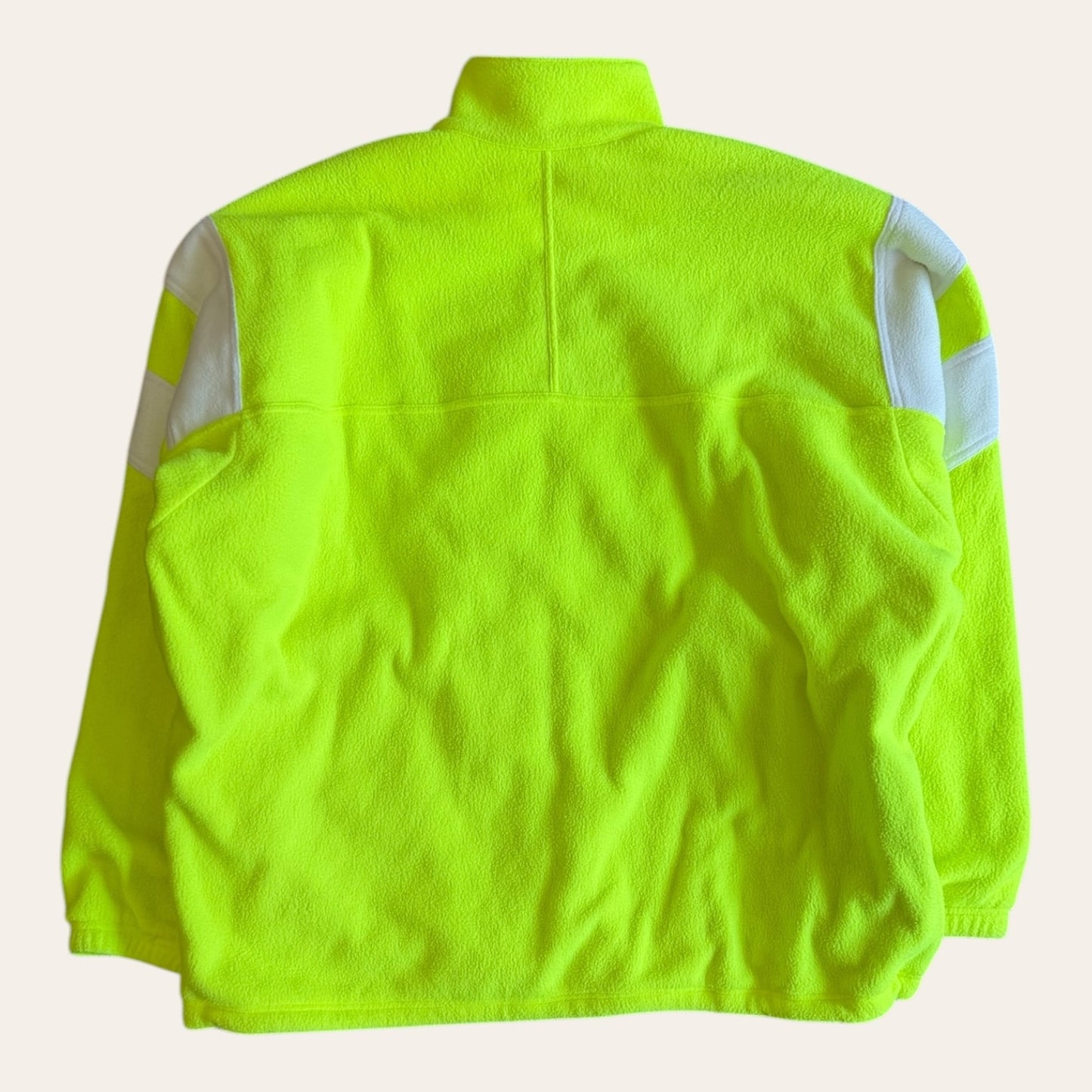 Balenciaga Fleece Jacket Neon Size S