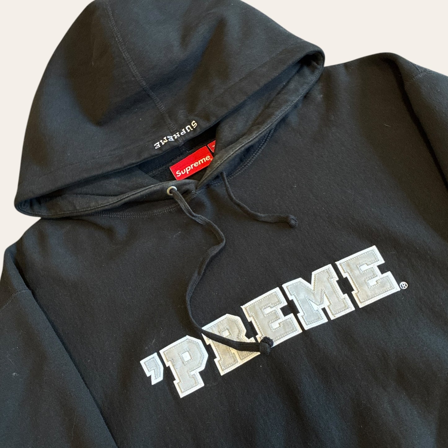 Supreme Preme Hoodie Black Size XL