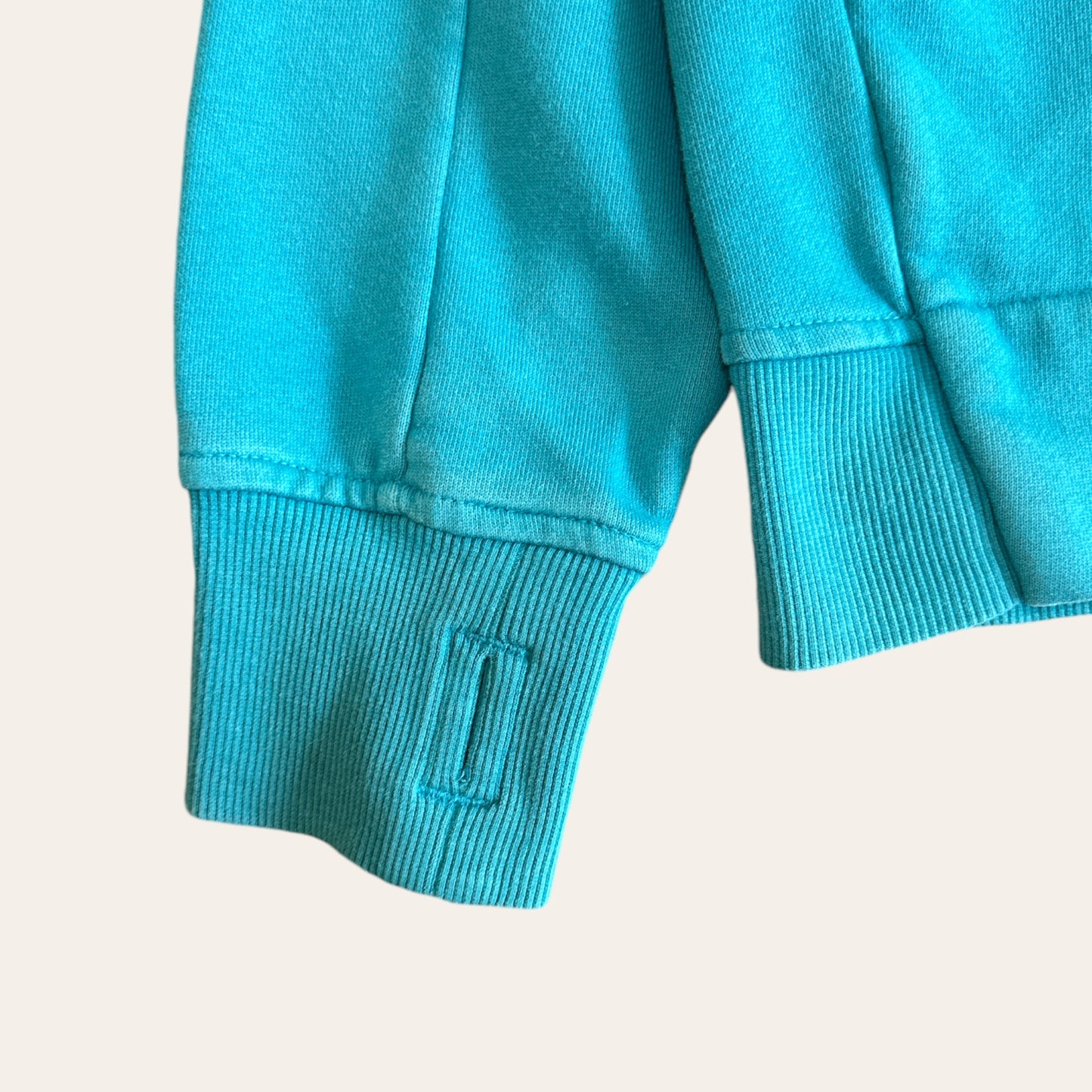 CP Company Goggle Zip Up Hoodie Teal Size S