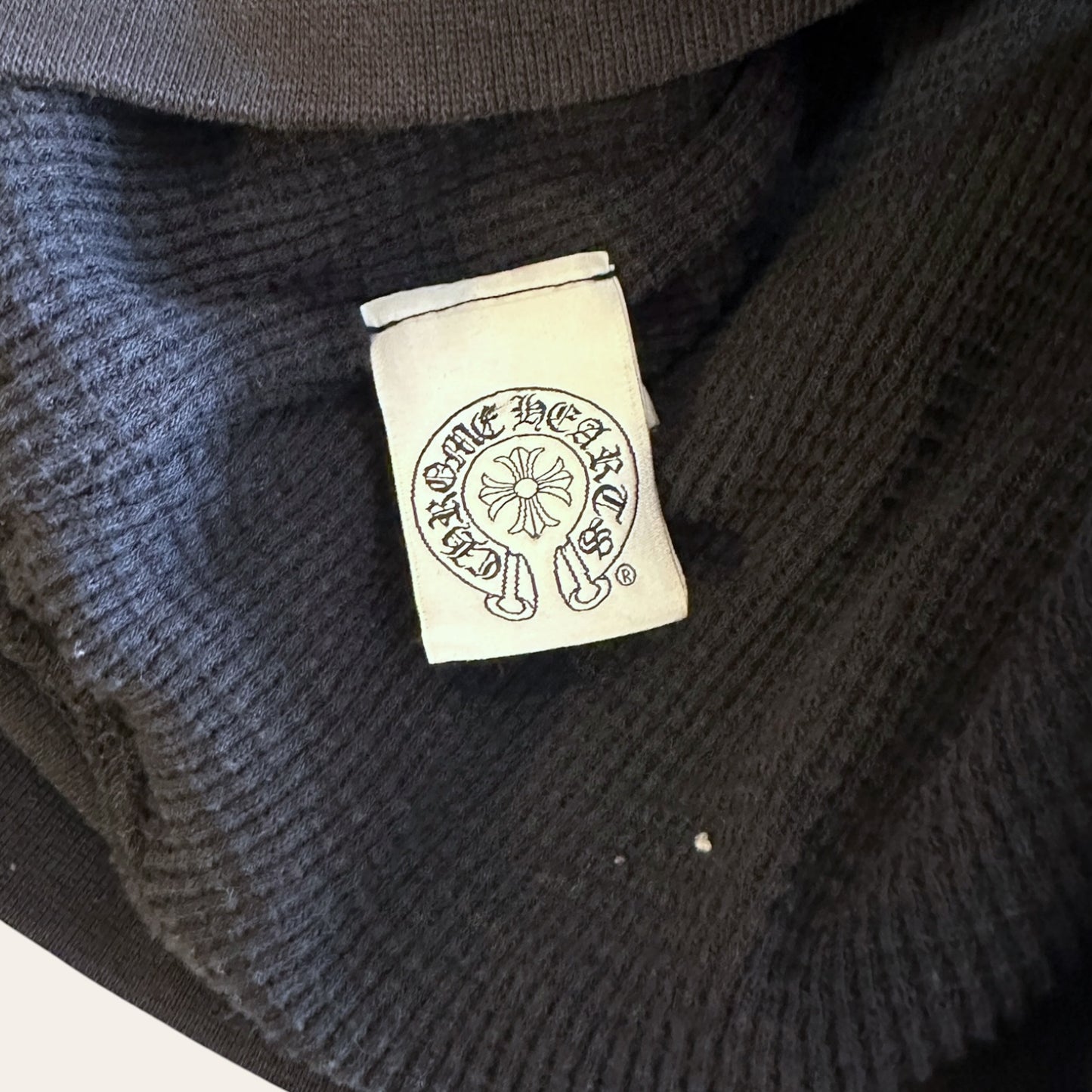 Chrome Hearts Thermal Dagger Zip Hoodie Size S