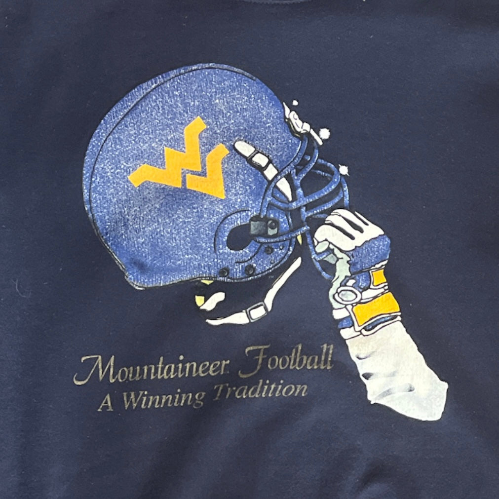 90s Mountaineer Football Sweater Size XL