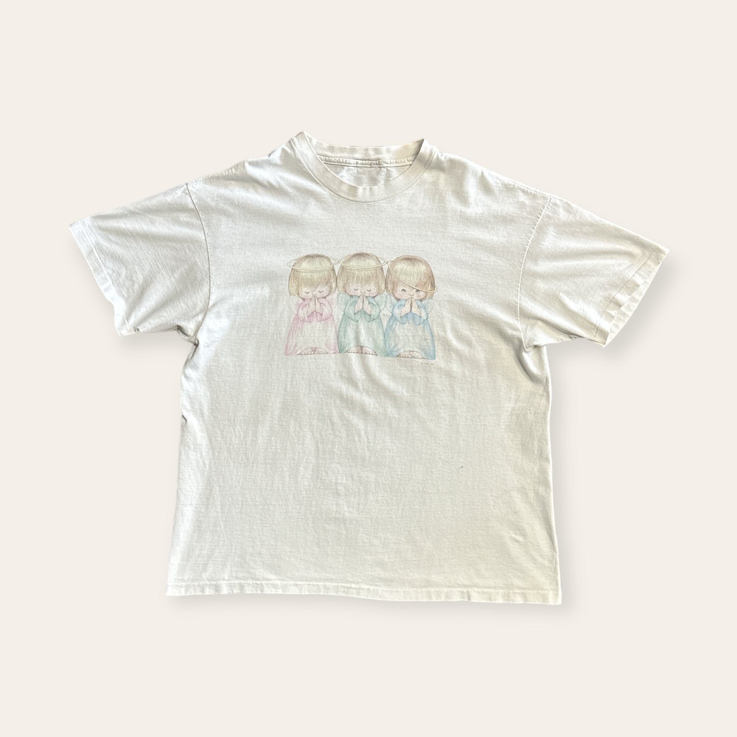 90s Angel Baby Tee Size XL