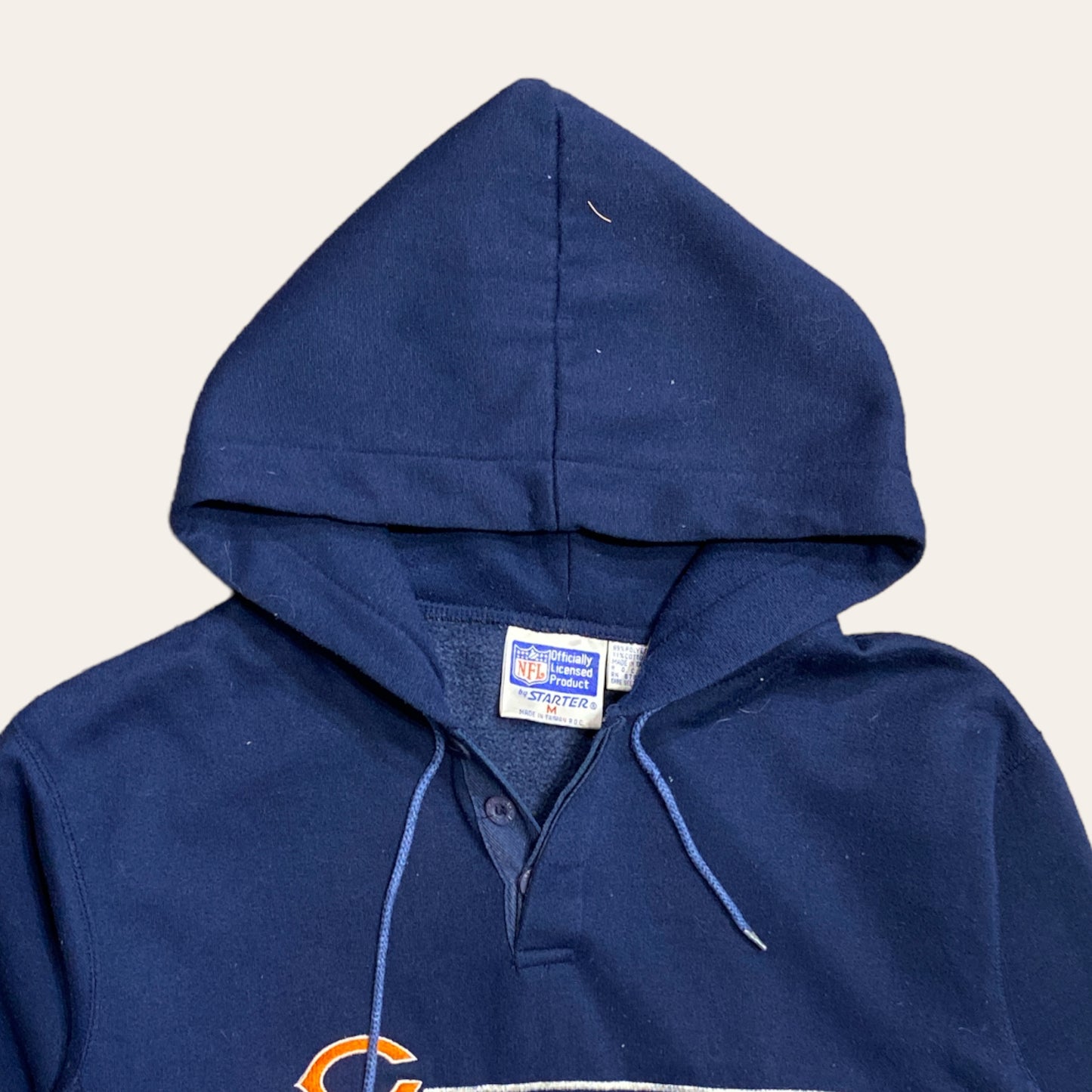 90s Starter Chicago Bears Hoodie Size M