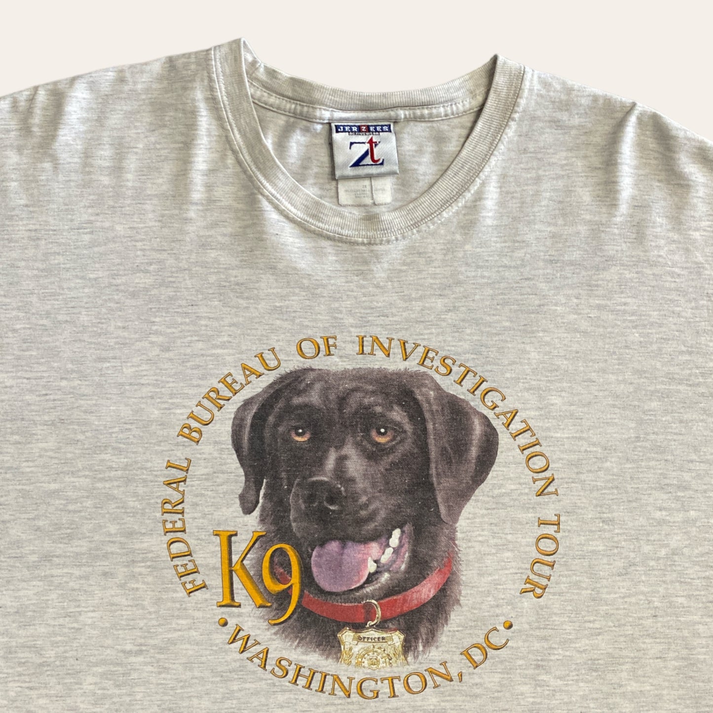 FBI K9 Tee Size XXL
