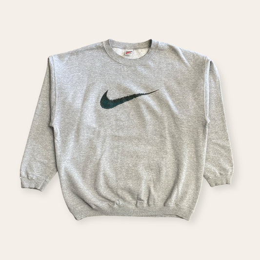 90s Nike Sketch Swoosh Sweater Size XXL