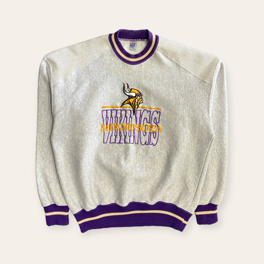 Vintage Vikings Crewneck Sweater Size L