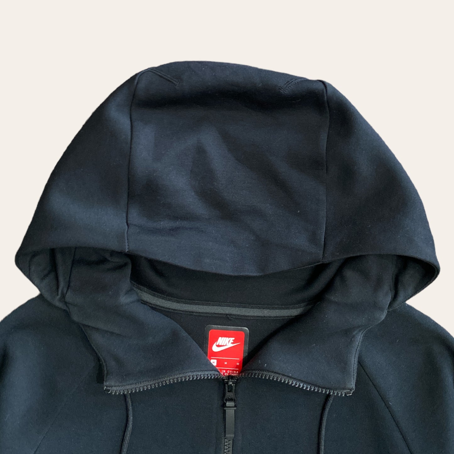 Nike Tech Fleece Zip Up Hoodie Black Size M