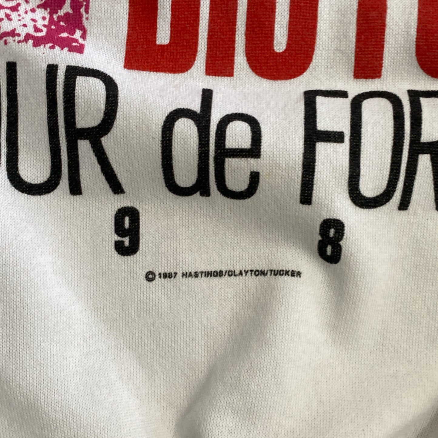 88' Barry Manilow Tour de Force Sweater Size XL