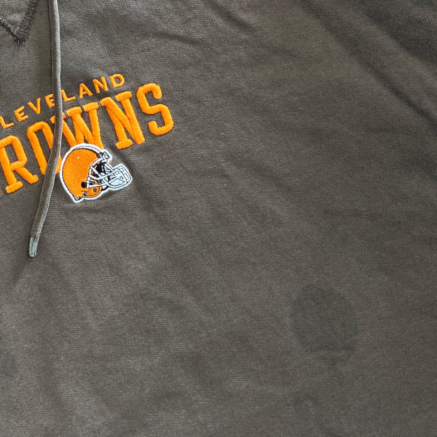 Vintage Cleveland Browns Football Hoodie Size XXL