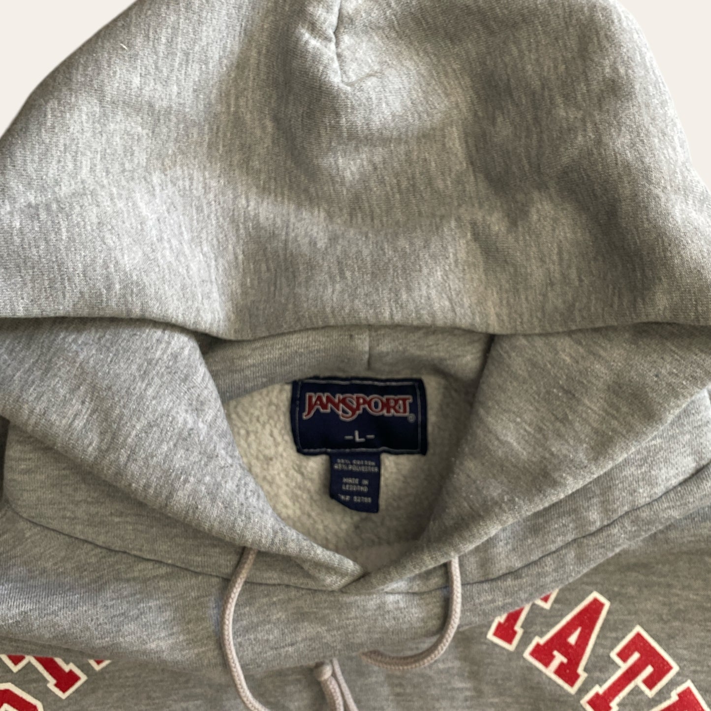 St. Cloud State University Hoodie Grey Size L