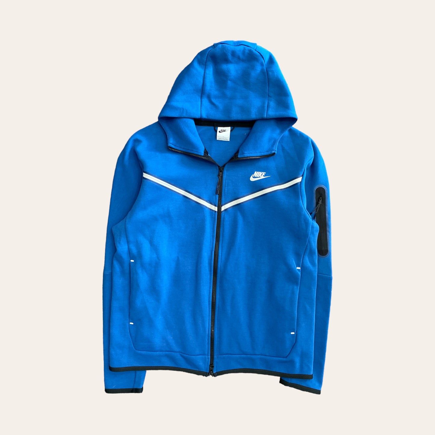 Nike Tech Zip Up Baby Blue Size L