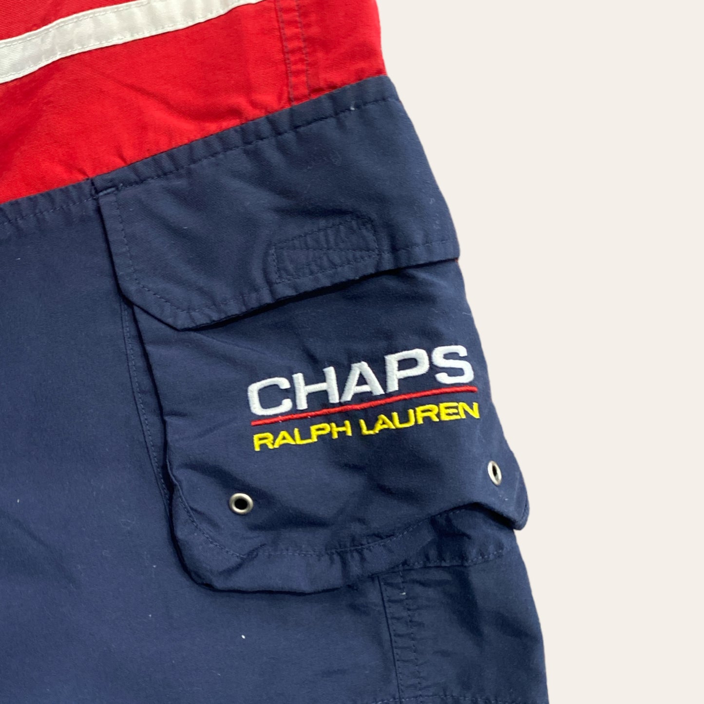 90's Chaps Ralph Lauren Cargo Nylon Shorts Size M