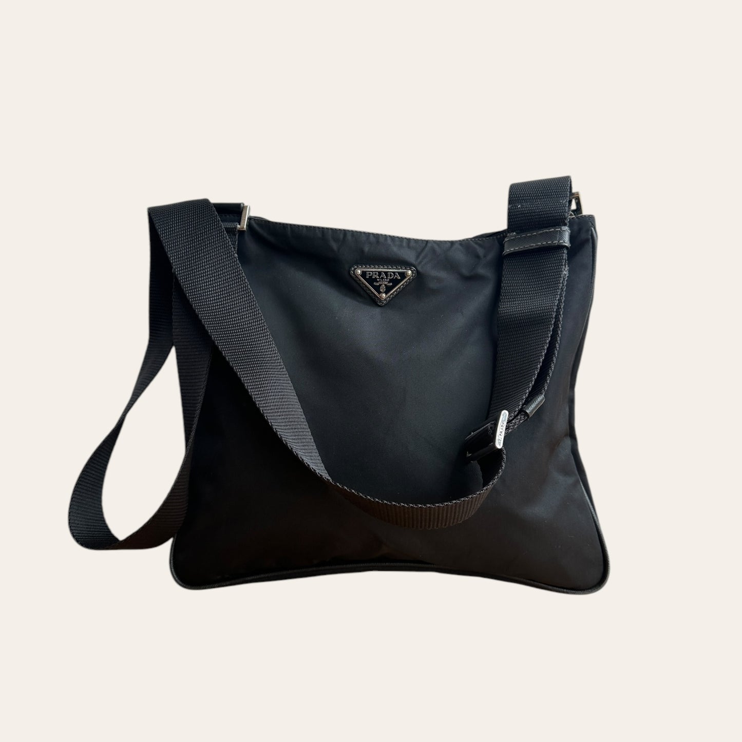 Vintage Prada Nylon Messenger Bag