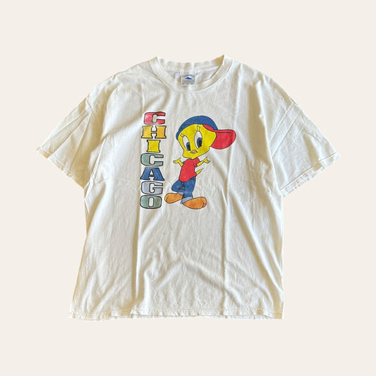 90s Tweety Chicago Tee Size XL