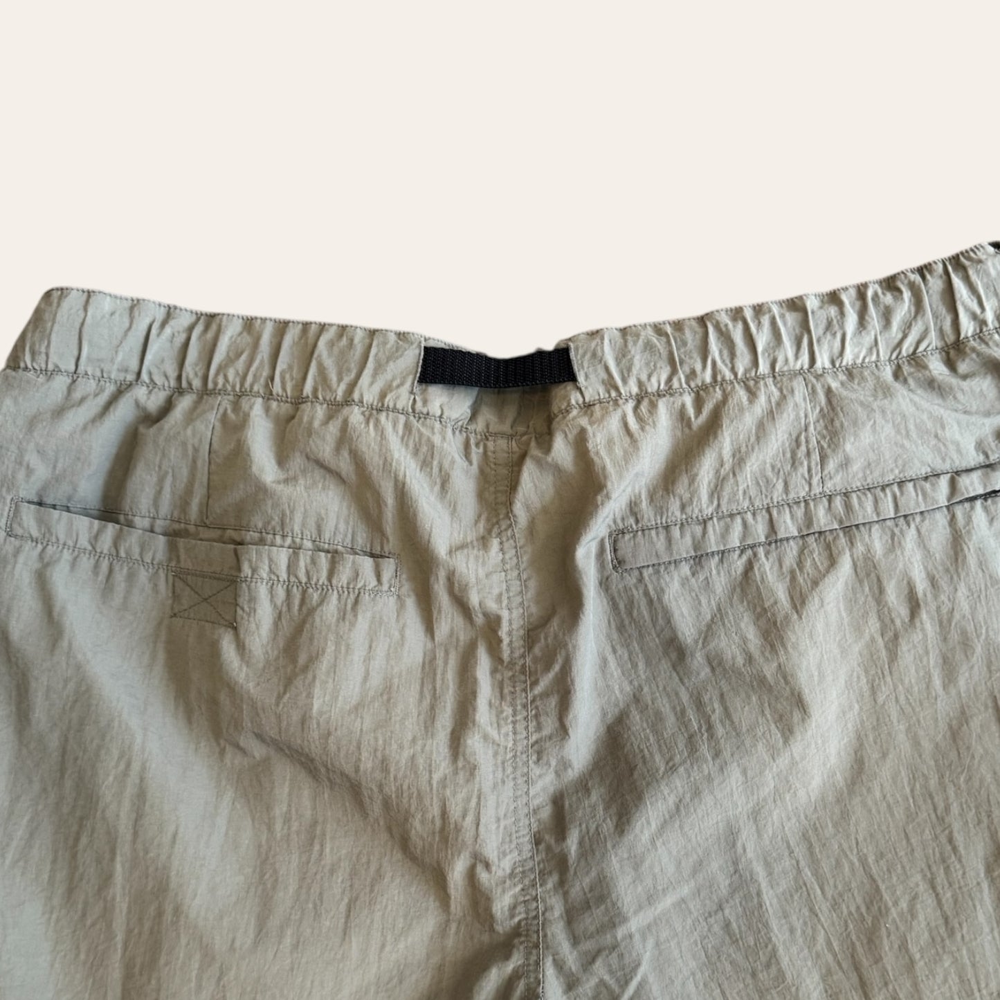 Vintage Nylon Cargo Shorts Size XL