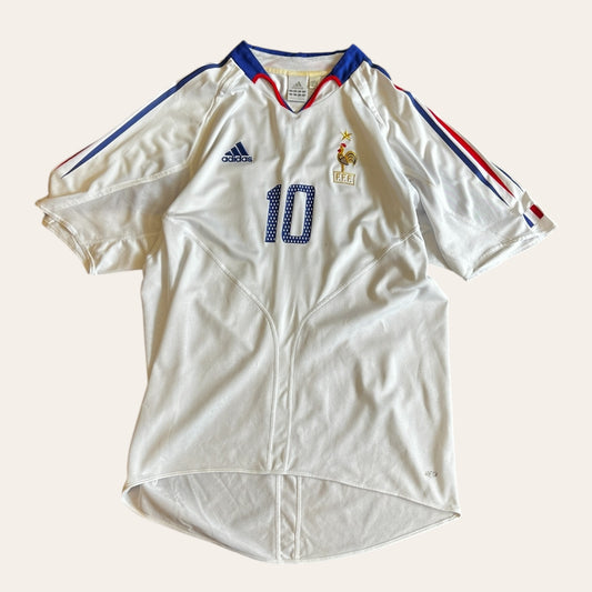 04' France #10 Zidane Euro Away Kit Size L