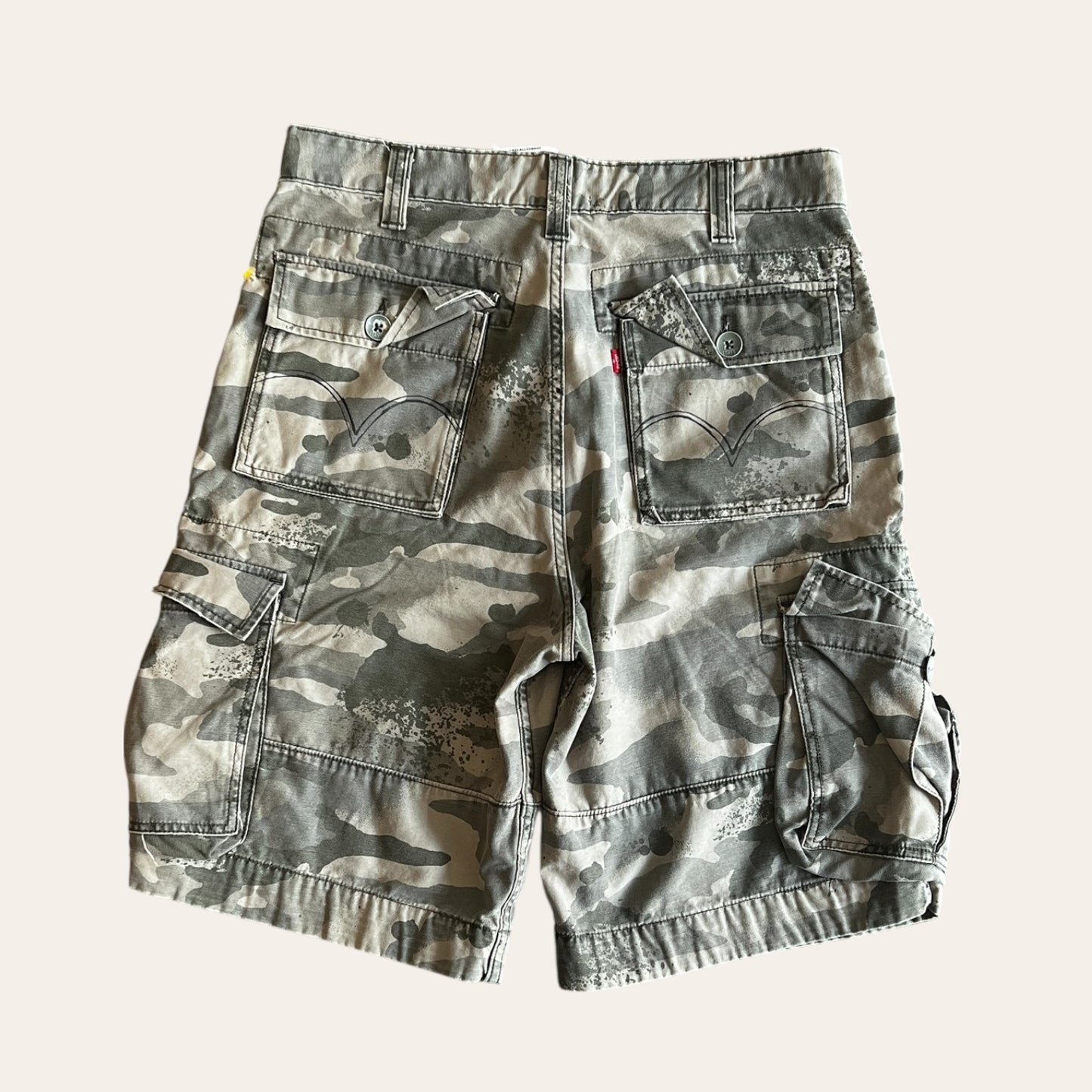 Levis Camo Cargo Shorts Size 34