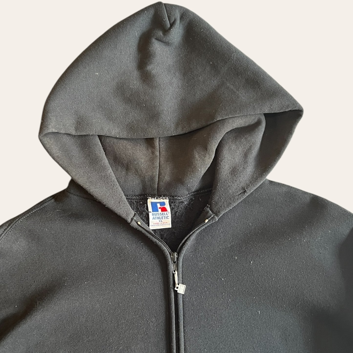 Russell Athletic Made In USA Zipup Hoodie Size XL