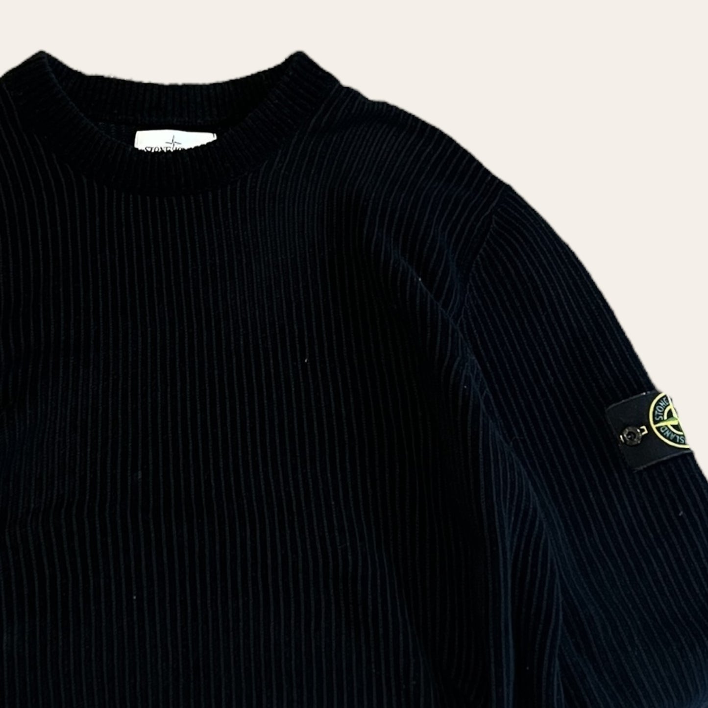 Stone Island Ribbed Sweater Size XL