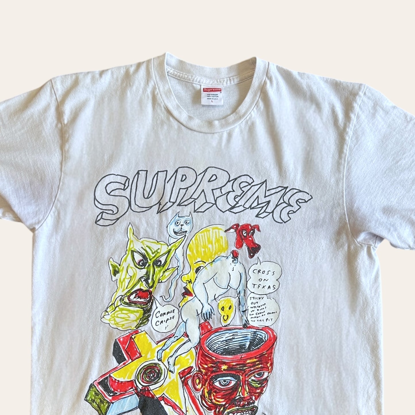 Supreme Daniel Johnston Tee Size L
