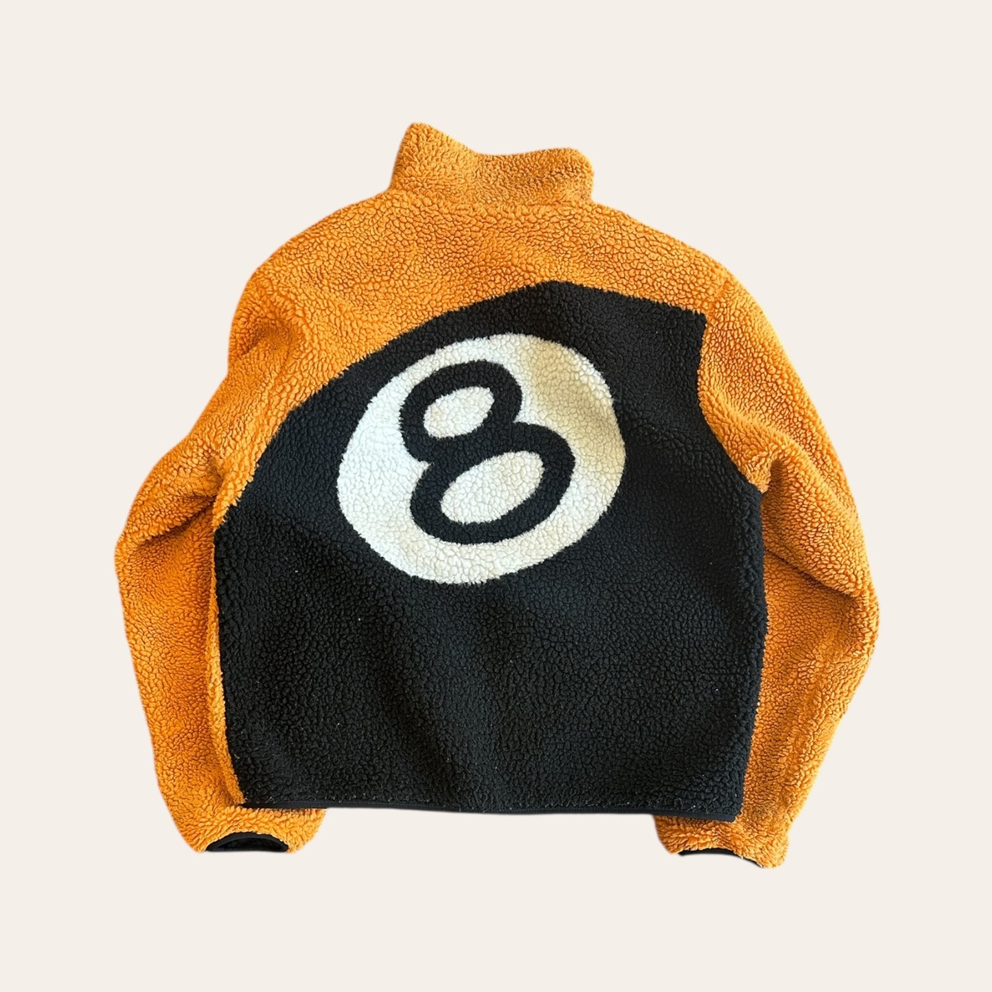 Stussy 8 Ball Reversible Fleece Size L