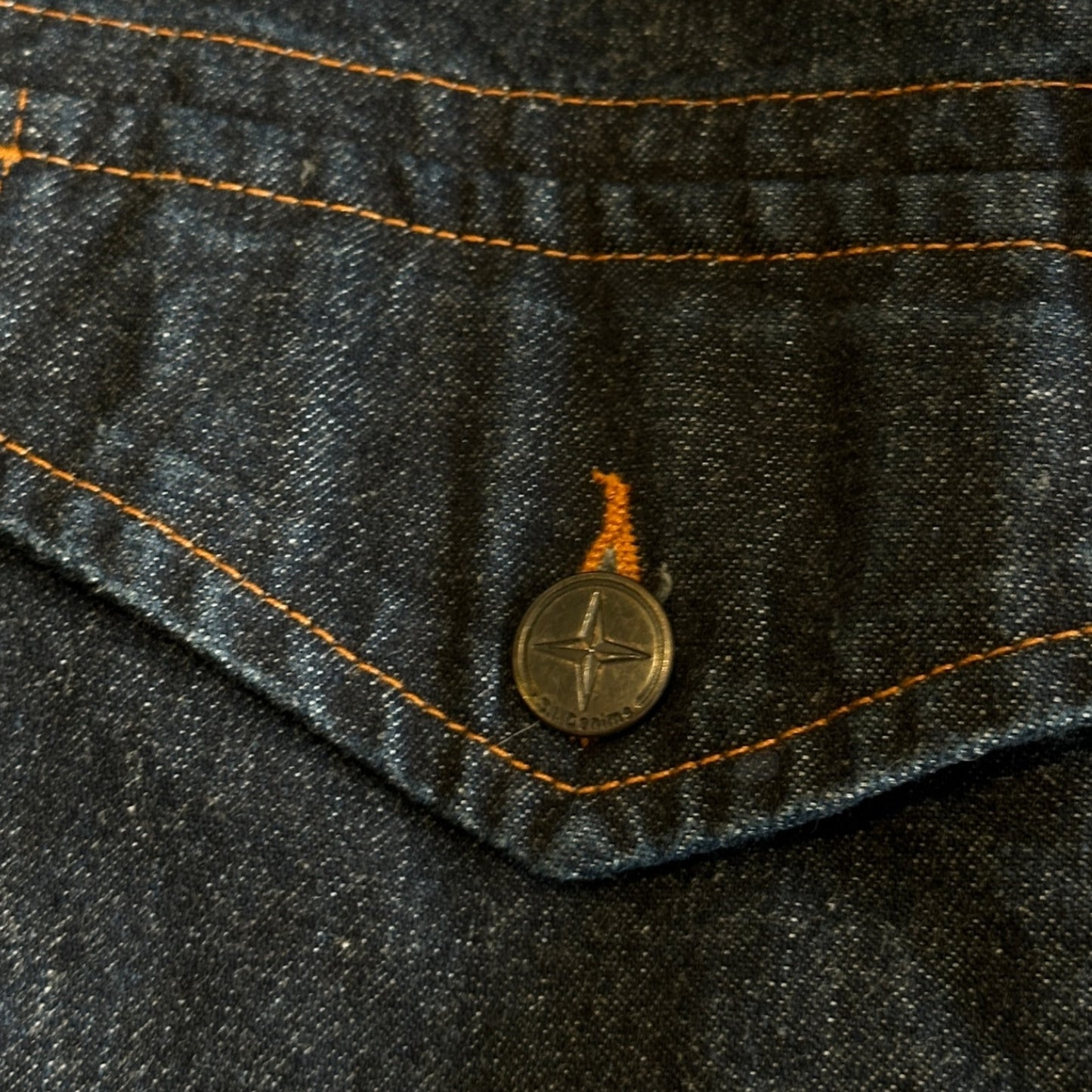 Vintage Stone Island Denims Jacket Size XL