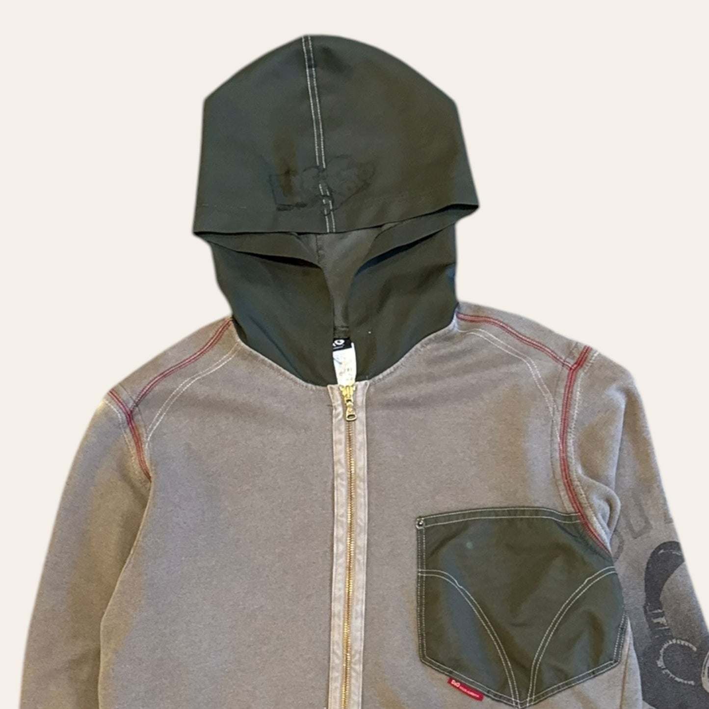 Dolce & Gabbana Zip Up Hoodie Size L