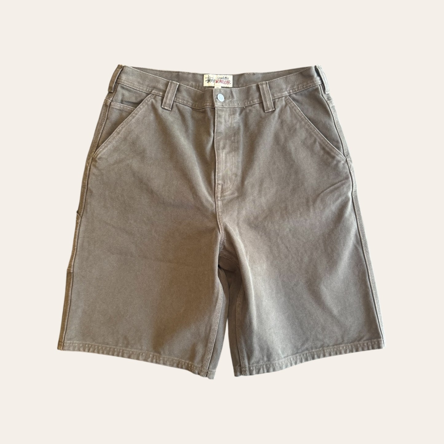 Brand New Stussy Work Gear Shorts Size 34
