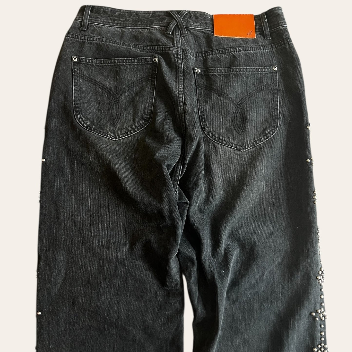 Adidem Asterisks Rivet Selvedge Chainstitch Jeans Size L