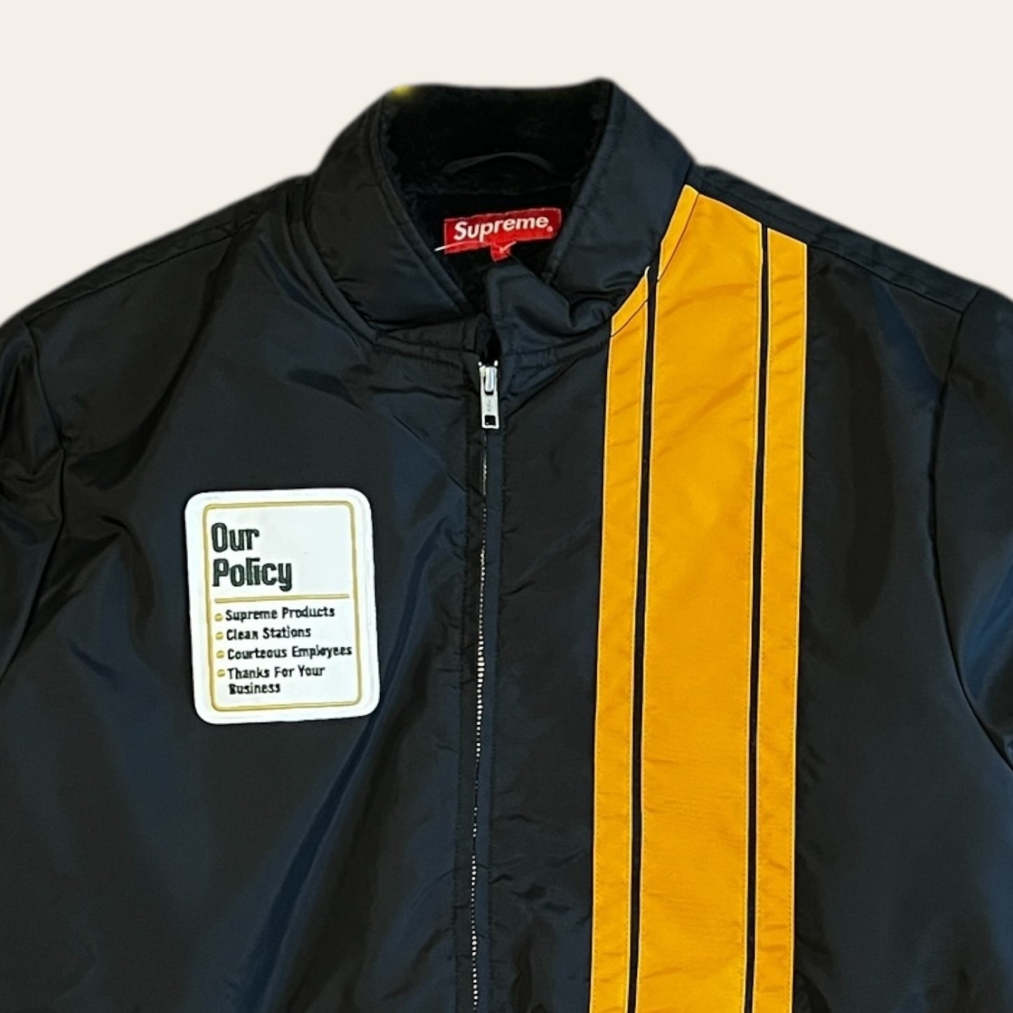 Brand New Supreme Pit Crew Jacket Size M