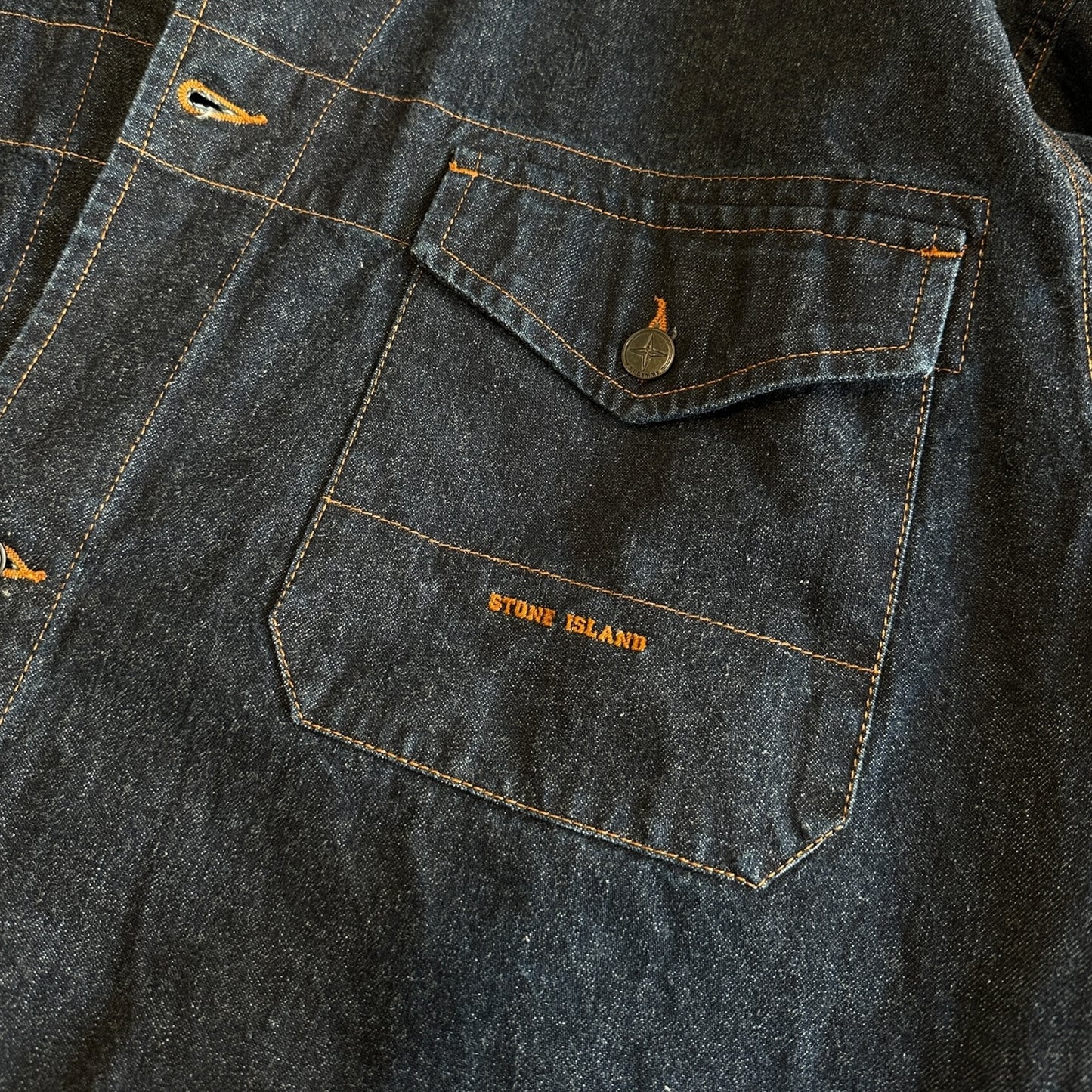 Vintage Stone Island Denims Jacket Size XL