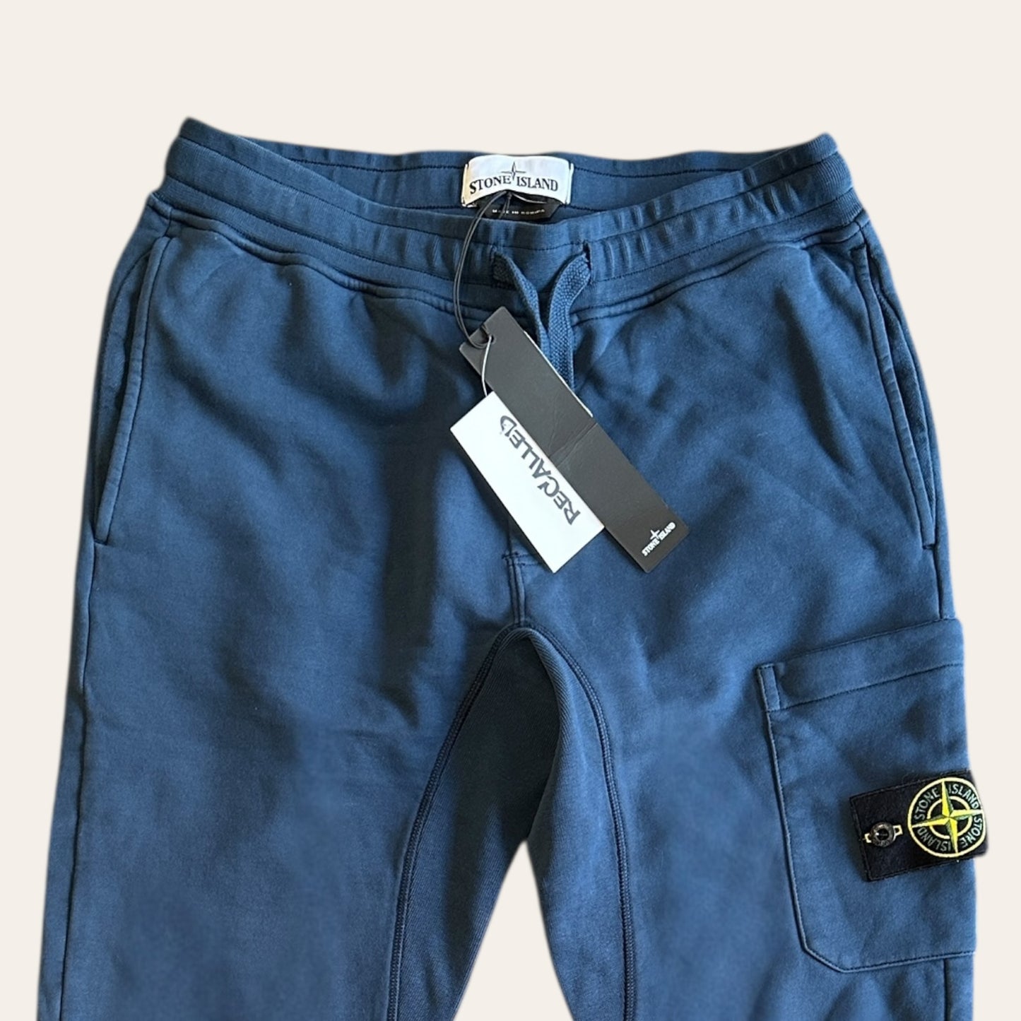 Brand New Stone Island Sweatpants Blue Size S