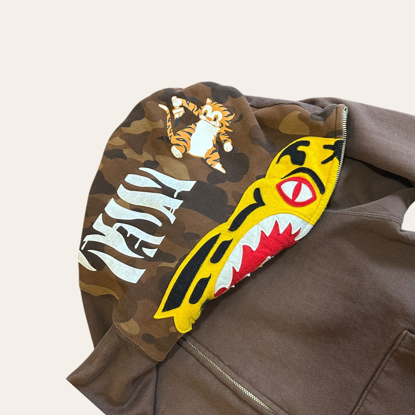 00s Bape Zip Up Hoodie Size S