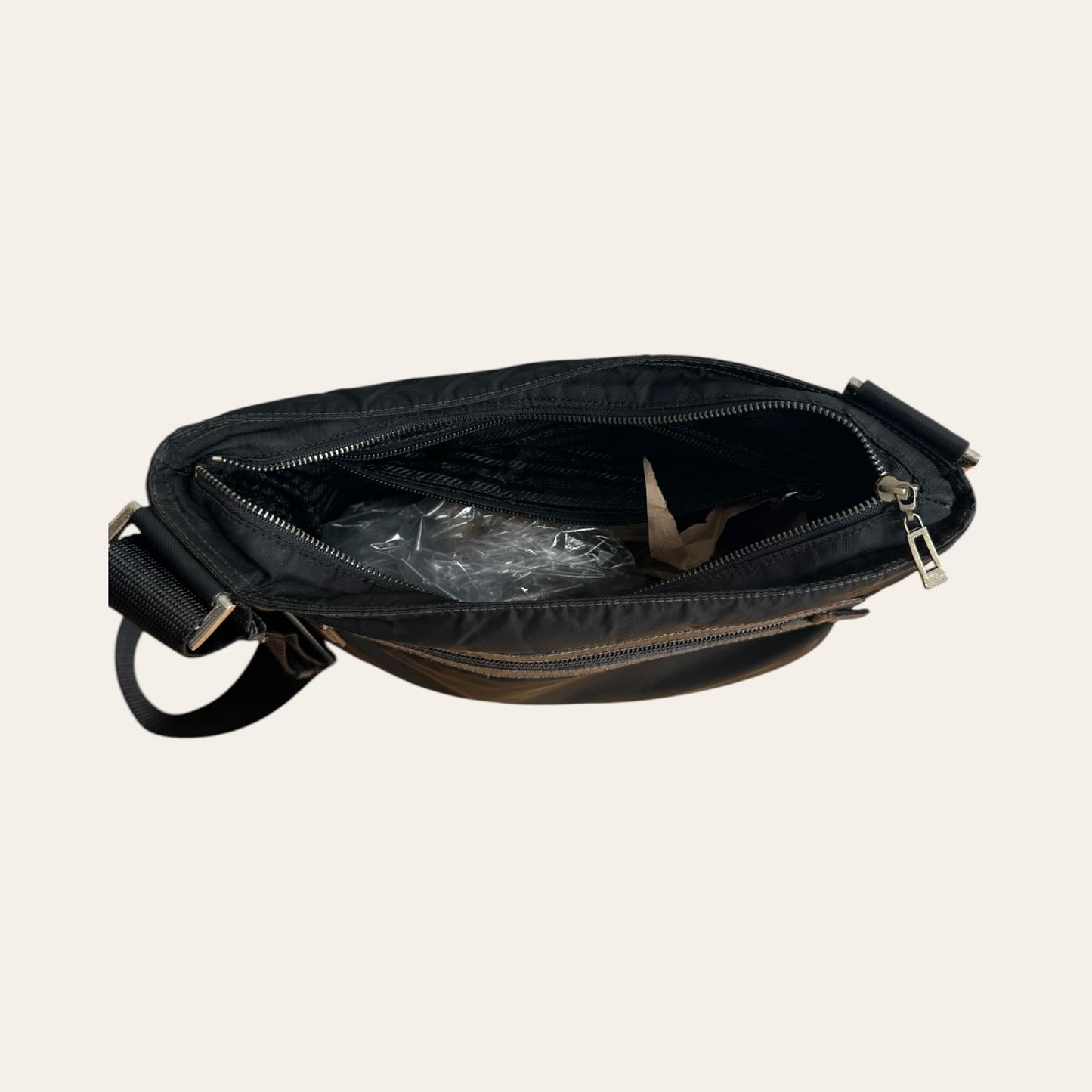 Vintage Prada Nylon Messenger Bag
