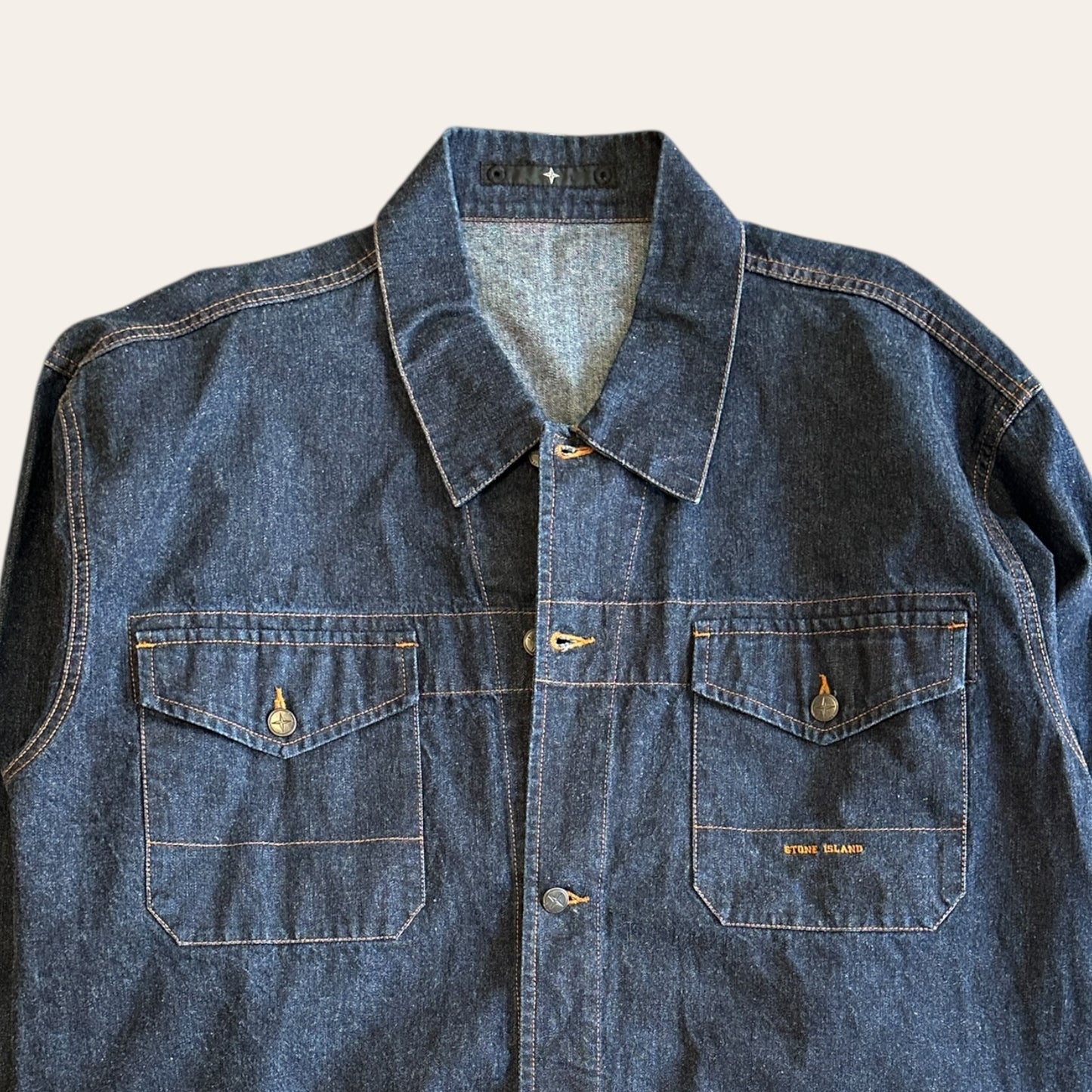 Vintage Stone Island Denims Jacket Size XL