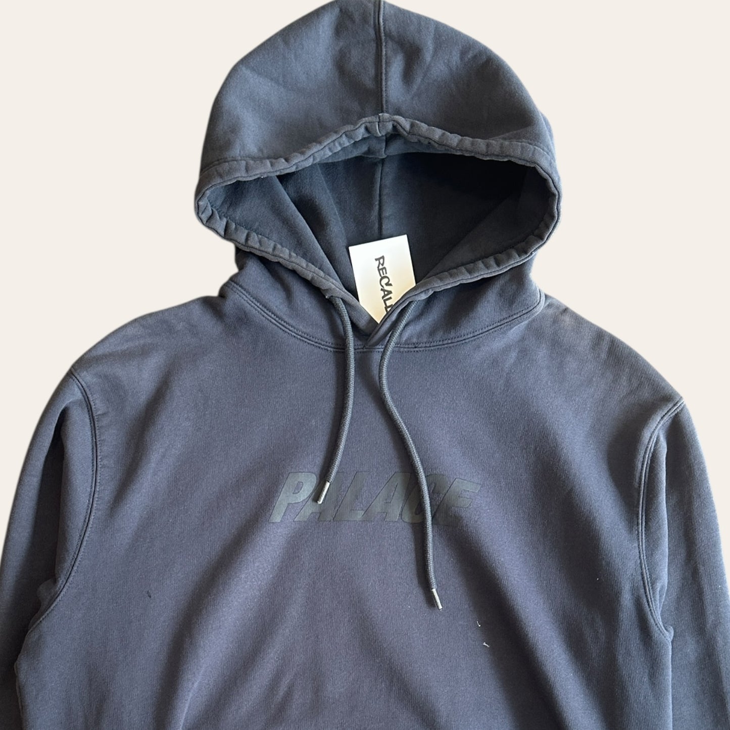 Palace Pullover Hoodie Black/Navy Size XL
