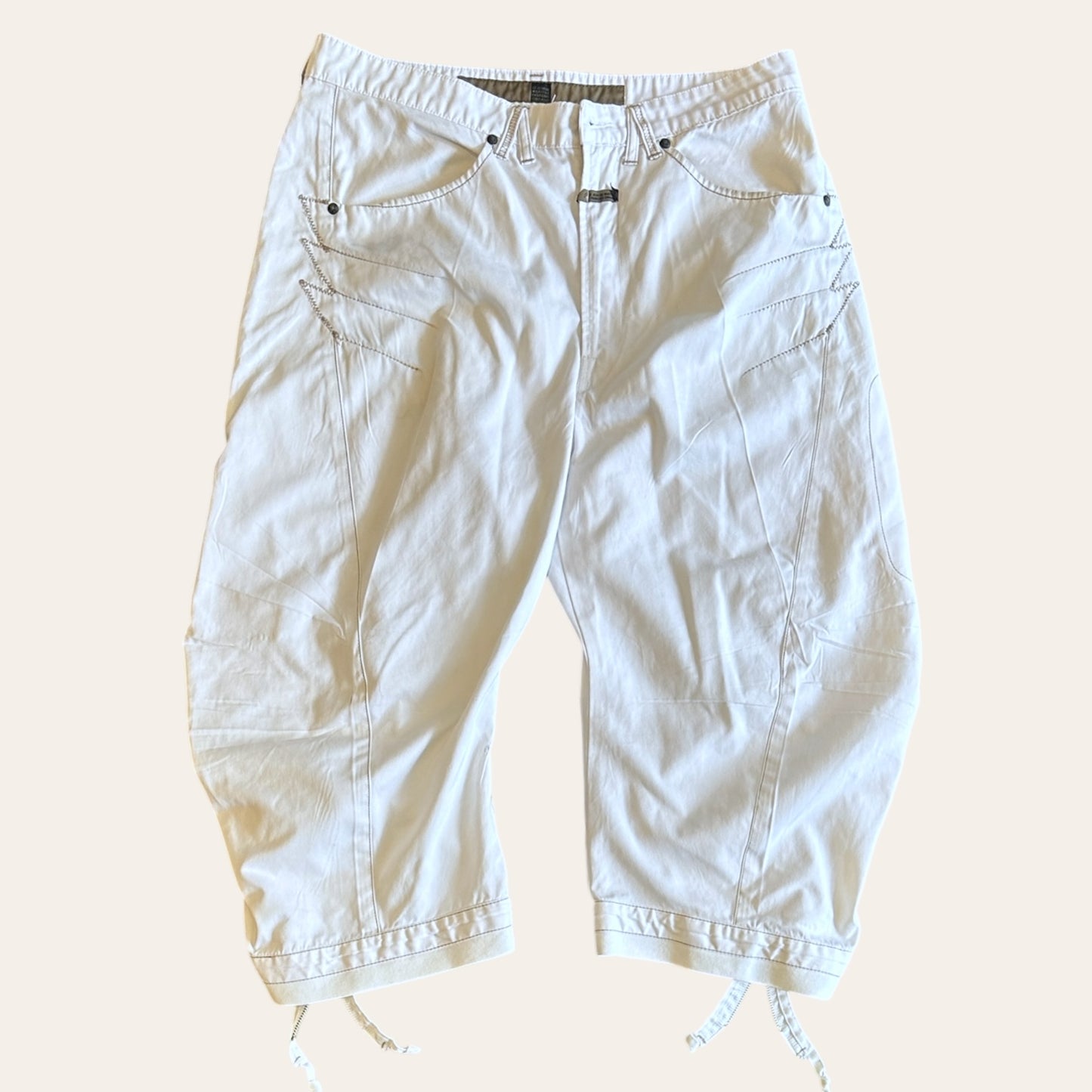 Marithe Francois Girbaud 3/4 Pant Size 32